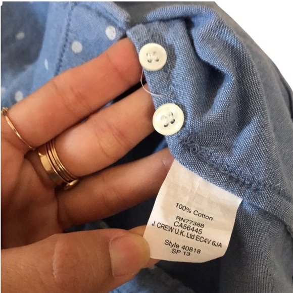J. Crew Cotton Shirt - Picture 6 of 10